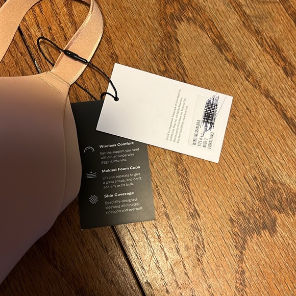 Knix Wing Woman Bra in Nude2 size 6++ NWT - Picture 4 of 9